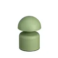 Luxus - Tischlampe Touch Vicky - Olivgrün - H14 x Ø10 - Terrassenlampe - Schreibtischlampe - LED - Wiederaufladbar - Dimmbar - Tischlampe für innen und außen
