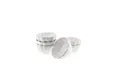 Almina Muffinform Dessertschalen 6er Set aus Porzellan - Lotus Design