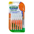 GUM Trav-Ler 0,9mm Kerze orange Intendent. + 6Kappen · 6 St · PZN 09714422