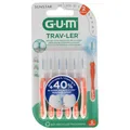 Die TRAV-LER® Interdentalbürste mit 6 Stück bietet eine effektive Lösung zur Ent
