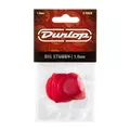 DUNLOP Big Stubby Pick 1,0 ❘ Plektren ❘ Big Shape ❘ Lexan ❘ picks ❘ 6er Pack