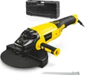 TROTEC Winkelschleifer PAGS 10-230 inkl. Koffer mit 230 mm Trennscheibe, Zusatzhandgriff (3 Positionen variabel montierbar), 2.000 Watt, 3-fach drehbarer Getriebekopf, konstante Drehzahl von 6.500/min