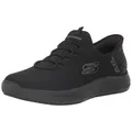 Skechers Herren Summits Sr Colsin Turnschuhe, Black Textile, 41 EU