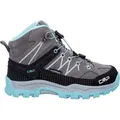 CMP Unisex Kinder Kids Rigel Mid Trekking Shoes Wp Wanderschuhe, Cemento Alluminio, 36 EU
