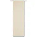 Arsvita Flächenvorhang (Beige) Alessia Blickdicht mit Klettband, modern und stilvoll kombinierbar in vielen erhältlich, Schiebegardine ohne Flächenvorhangtechnik