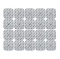 Axion Elektrodenpads TENS EMS selbstklebende GEL Elektroden 50 x 50 mm, Sparset 20 St.,3.75mm Druckknopfanschluss, kompatibel mit Compex
