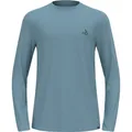 Odlo Herren Merino 200 Pocket Longsleeve (Größe XL, blau)