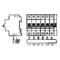 ABB Stromschiene 3-Phasen 60-Module (2CDL230001R1060 - PS3/60)