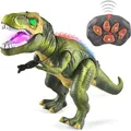 JOYIN Kinder LED Ferngesteuertes Dinosaurier Spielzeug, Elektronik T-Rex Dino