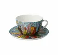 Goebel Tasse James Rizzi My New York City Day, Fine Bone China