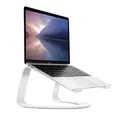 Twelve South Curve Laptopständer für MacBook und Notebooks Ergonomischer, belüfteter Notebook Stand für Zuhause oder Büro, weiß (Sonderausgabe)