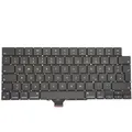 A2442 A2279 14" A2485 A2780 16" deutsche Tastatur für Apple Macbook Pro M1 2021 - Schwarz