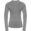ODLO Damen Langarm Shirt BL TOP crew neck l/s MERINO 200