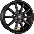 RC-Design RC32 satin-black lackiert 8x19 ET42 - LK5/108 ML65.1 Alufelge schwarz