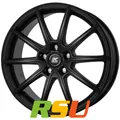 RC-Design RC32 satin-black lackiert 8x19" ET42 LK5 108 ML 65.1 Alufelgen 19 Zoll