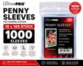 Ultra Pro Penny Sleeves 1000 Stück Trading Card Schutzhüllen Neu