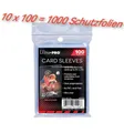 Ultra Pro Karten Hüllen Card Sleeves TCG für Pokemon MTG Hülle 1000 schutzhüllen
