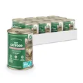 Getreidefreies Katzennassfutter 12x405g ASC-Lachs in Gelee Dosenfutter von