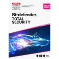 Bitdefender Total Security 2025 Download 3, 5, 10 Geräte 1-2 Jahre Key per eMail
