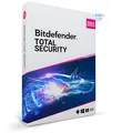 Bitdefender Total Security|5 Geräte|1 oder 2 Jahre stets aktuell|eMail|ESD
