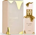 Lattafa Eclaire, Unisex, 100 ml, Nicht nachfüllbare Flasche, Flüssiges Parfüm, Karamell, Milch, Zucker, Honig, Weiße Blume
