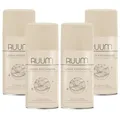 RUUM Lufterfrischer Nachfüller 4er Pack Linen Freshness - Duft Nachfüller kompatibel mit Air Wick Freshmatic, Glade Brise - 4x 250 ml Duftspray für Geruchsneutralisierung & Frische