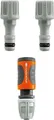 Gardena 18286-20 Anschluss-Satz Wasserhahnanschluss Set 13 15 mm Schlauch Garten
