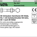 Iso 4014 Sechskant-schaftschraube M36x260 Stahl 8.8 Feuerverzinkt
