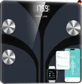 Posture Personenwaage Körperfettwaage Digital mit 13 Messwerten, Gewichtsskala 