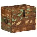vidaXL Aufbewahrungstruhe Vintage Recyceltes Massivholz Truhe Schatztruhe