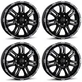 4 Borbet Felgen CW8 8.0x18 ET52 5x120 SWPM für VW Amarok Crafter T5 T6 T6.1 Mult
