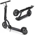 Movino Roller Scooter Klappbar – Cityroller - Klapproller für Jugendliche und Erwachsene, Große Luftbereifung, Rutschfestes Trittbrett, Höhenverstellbarer Lenker – Air Anthrazit