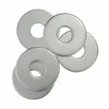 Unterlegscheiben Edelstahl M16 x 50mm 5 Stück, V2A, flach, rostfrei