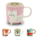 Winkee - Cute Animal Kaffeetasse Katze Lia I Die süße Katzen-Tasse I XXL Tasse ca. 500 ml I Cute Coffee Mug