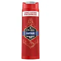 Old Spice Captain 3-in-1 Duschgel für Haar, Gesicht und Körper 400 ml, langanhaltende Frische, Duft von Parfumqualität, Tiefenreinigung