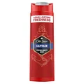 Old Spice Captain 3in1 Duschgel 400ml Haar Gesicht Körper Frische Reinigung