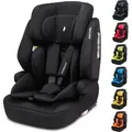 Osann Jazzi Isofix, der sichere Kindersitz ab 1 Jahr 76–150 cm, mitwachsender Kinderautositz (9-36 kg) - Black - Schwarz