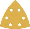 Bosch EXPERT C470 Schleifpapier für Deltaschleifer, 93 mm, K 320, 5 Stück Körnung: 320