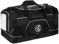 BRUBAKER 'Big Base' XXL Sporttasche 90 L mit großem Nassfach als Bodenfach + Schuhfach - Schwarz