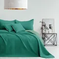 RESTILO Tagesdecke hellgrün dunkelgrün 170x210 Bettüberwürf zweiseitig Ultrasonic Steppung Polyester Softa