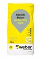 Estrich Beton Körnung 0-8 mm weber.mix 603 25 kg/Sack