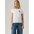 Levi's® T-Shirt THE PERFECT TEE mit Batwing-Logoprint weiß L (40)