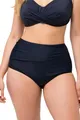 Ulla Popken, Damen, große Größen, Bikinihose Miriam, Uni, 46 EU
