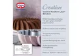 Dr. Oetker Küchenhelfer Backform Creative Rundform Sun – Ø 24 x 8,5cm, 2100ml, Rose Gold