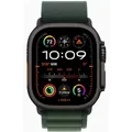 APPLE Watch Ultra 2 GPS + Cellular 49mm Black Titanium Case with Dark Green Alpine Loop - Medium