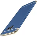 Handy Hülle Schutz Case für Samsung Galaxy A3 2017 Bumper 3 in 1 Cover Blau Neu