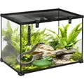 PawHut Terrarium für Reptilien mit Thermometer 50 x 30 x 35 cm