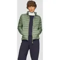 s.Oliver Funktionsjacke Indoor-Jacke Leichte Jacke mit Steppung und Stehkragen grün M (38)