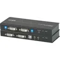 ATEN CE604 - KVM Extender Set, DVI, Audio, USB, RS-232, 60 m
