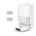 DREAME L10s Ultra Gen 3 Kit staubsauger mit wischfunktion mit einer Saugkraft von 25.000 Pa, Seitenbürste und Mopp ausfahrbar, selbstreinigende All-in-One-Dockingstation, Steuerung per App und Sprache